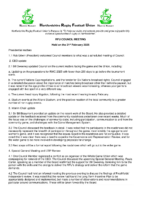 Council Rep Report Feb 2025